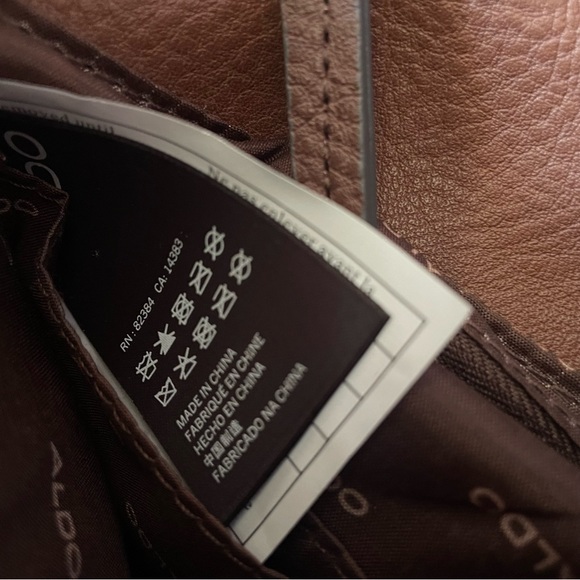 Brown Shoulder Briefcase NWOT - Picture 11 of 13